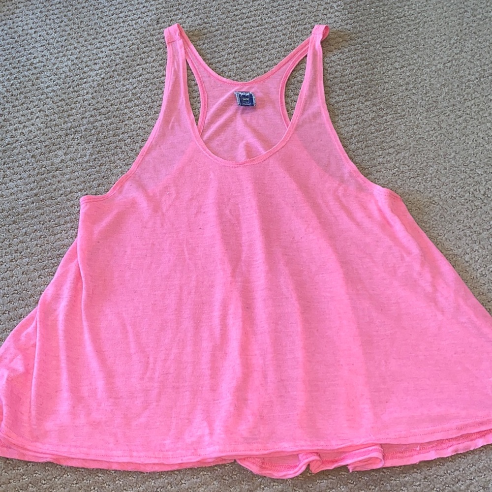 Free People Hot Pink Tank Top M